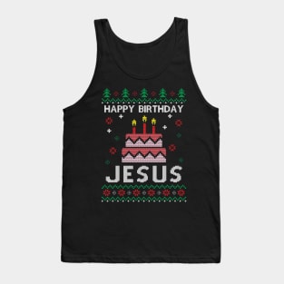 Happy Birthday Jesus Tank Top